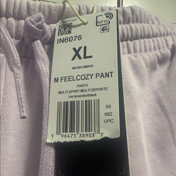 NWT Adidas Light Purple Joggers - Picture 3 of 3